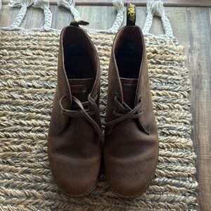 Dr. Martens Men’s Brown Leather Desert Boots